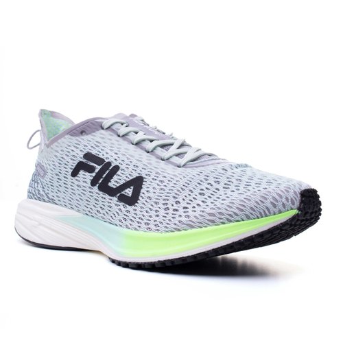 Tênis Fila Kr6 Feminino Cinza e Verde Agua