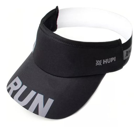 Viseira para Corrida HUPI RUN Preto