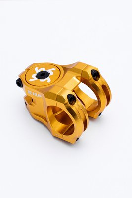 Mesa Avanço Suporte Guidão Hupi Strip 31.8mm 35mm Dourado