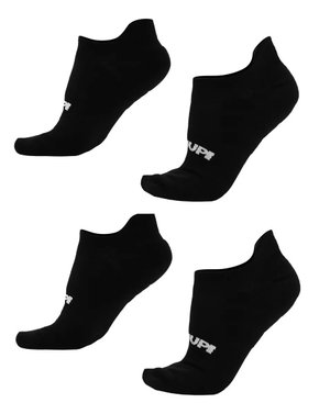 Kit 02 Pares Meia Corrida Hupi Pro Invisível 36-42 Preto