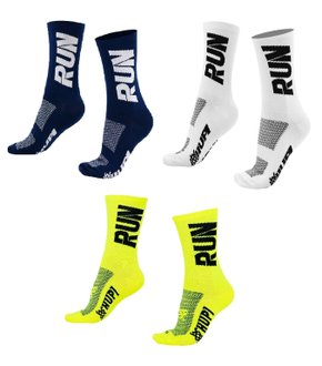 Kit 03 Pares Meia Corrida Hupi Run Cano Médio 36-42