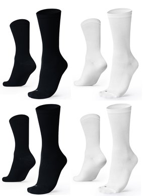 Kit 04 Pares Meia De Corrida Lisas B.V. Promoção