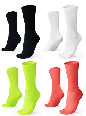 Kit 04 Pares Meia De Corrida Lisas B.V. Promoção