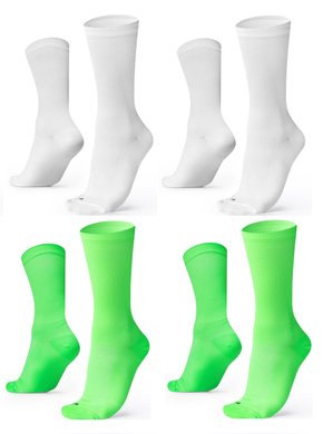 Kit 04 Pares Meia De Corrida Lisas B.V. Promoção