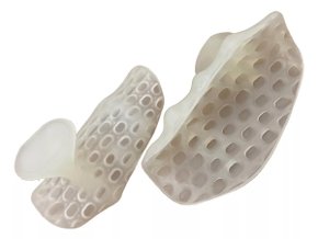 Luva de Musculação e Academia Octo Max Grip Fiber Clear