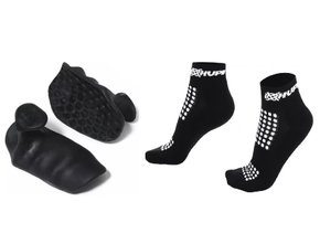 Luva De Musculação Octo Max Grip Fiber + Meia Esportiva Hupi