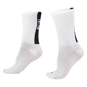 Meia De Corrida Run B.v. Promoção Kit 10 Pares Cano Médio Branco