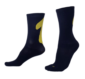 Meia Para Ciclismo e Corrida B.V. Cano Médio Unissex Caminho da Fé