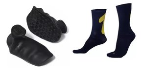 Octo Maxgrip Fiber Black + Meia Esportiva B.v Caminho Da Fé