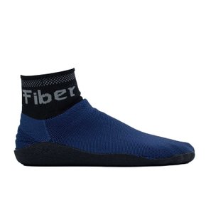 Sapatilha Antiderrapante Multisports Fiber Knit Azul e Preta