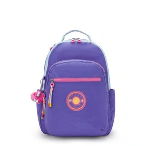 Mochila Kipling Seoul Lilás