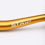 Guidão Bike Hupi Strip Dourado Rise 20 31.8mm 800mm Alumínio
