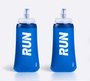 Kit 02 Garrafas Dobrável para Corrida RUN Soft Flask 250ML