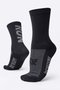 Kit 02 Pares Meia Corrida Hupi Run Tamanho 36-42 Preto e Cinza