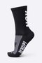 Meia HUPI RUN RUN Preto/Branco