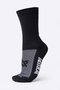 Meia HUPI RUN RUN Preto/Branco