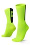 Meia Para Ciclismo MTB B.V. Cano Médio Unissex Amarelo Neon