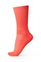 Meia Para Corrida Ciclismo Esportiva B.V. Cano Médio Unissex Lisa Laranja Neon