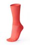 Meia Para Corrida Ciclismo Esportiva B.V. Cano Médio Unissex Lisa Laranja Neon