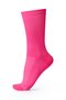 Meia Para Corrida Ciclismo Esportiva B.V. Cano Médio Unissex Lisa Rosa Neon
