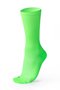 Meia Para Corrida Ciclismo Esportiva B.V. Cano Médio Unissex Lisa Verde Neon