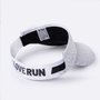 Viseira Para Corrida HUPI Live Love Run Branca
