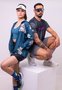 Viseira Para Corrida HUPI Live Love Run Branca
