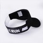 Viseira Para Corrida HUPI Live Love Run Preta